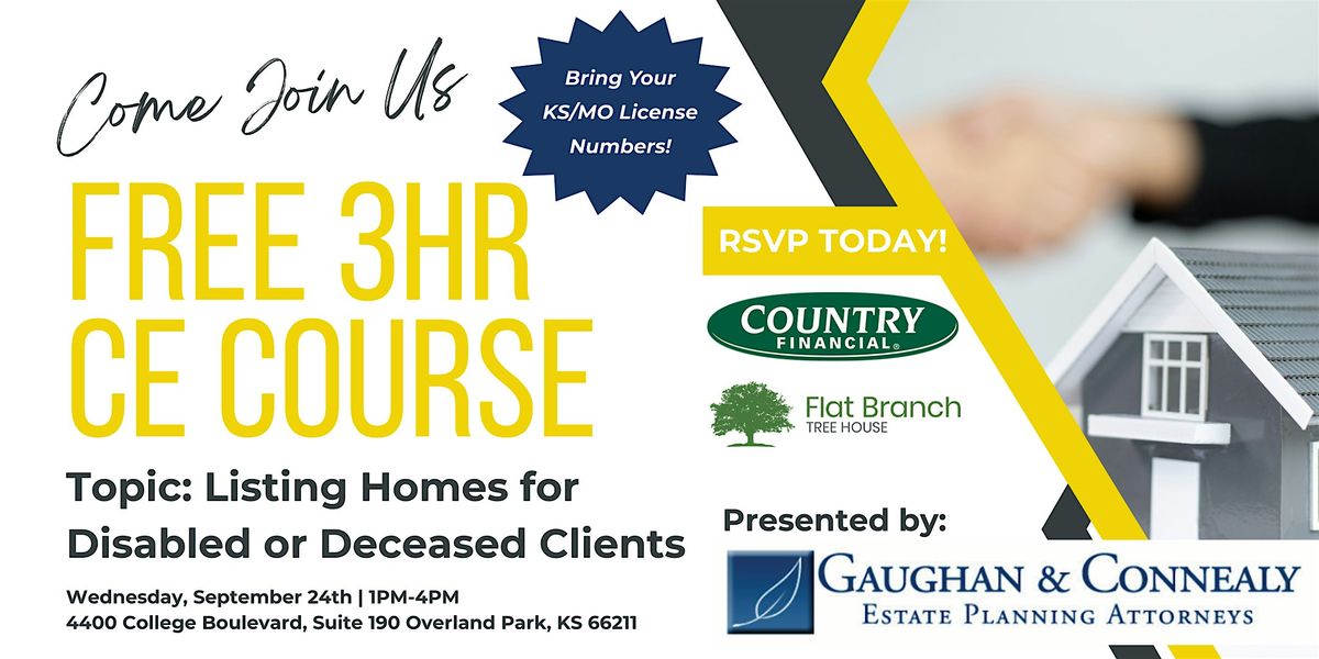 FREE Continuing Education for MO & KS Real Estate Agents