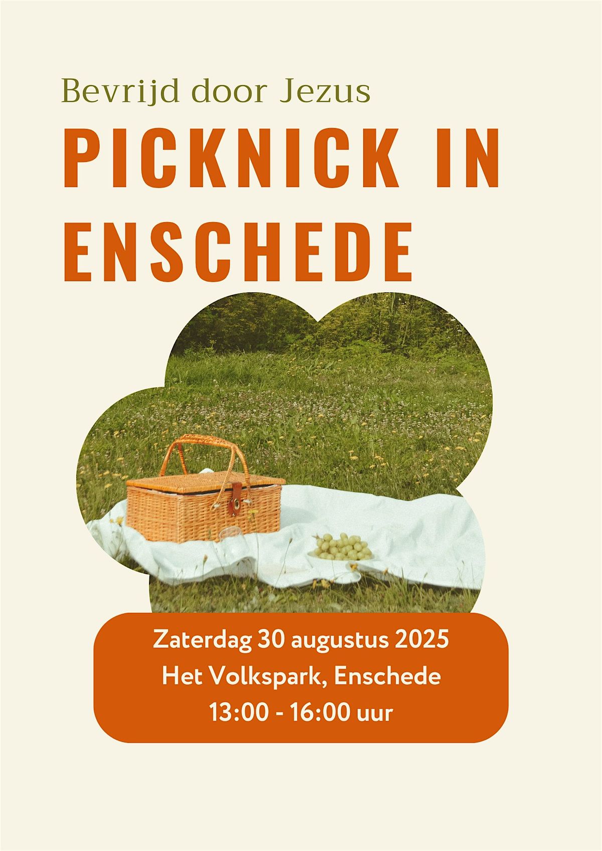 Bevrijd door Jezus Picknick @ Enschede - 30 augustus 2025