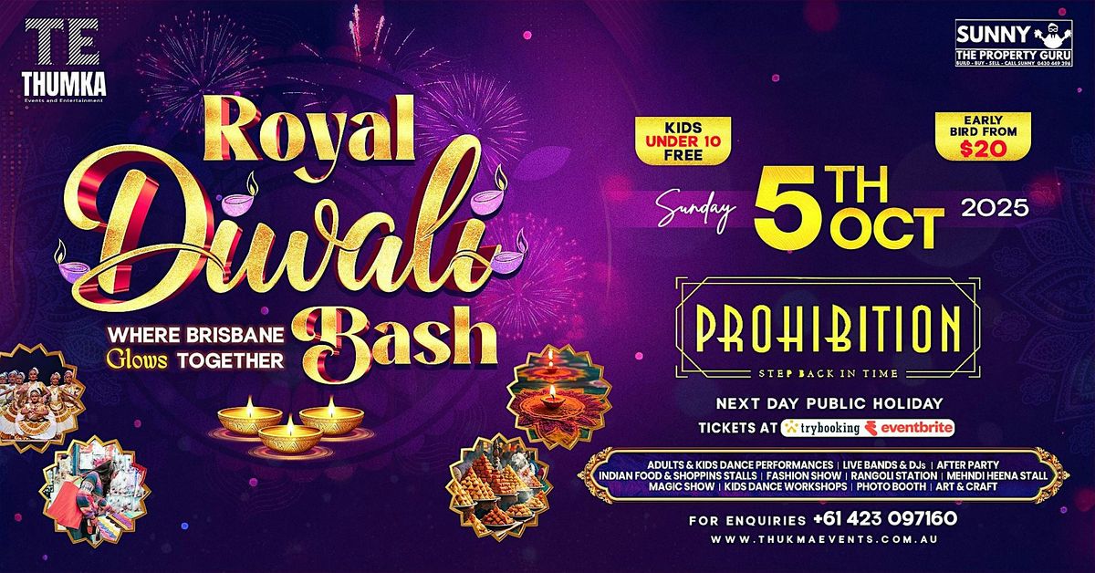 Brisbane Royal Diwali Bash 2025