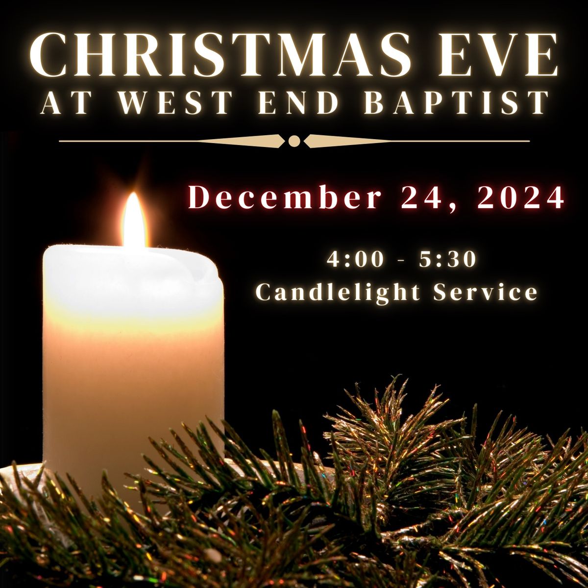 Candlelight Christmas Eve Service