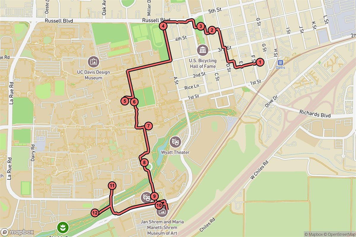 Davis Audio Tour: Art, Icons & Arboretum Adventures