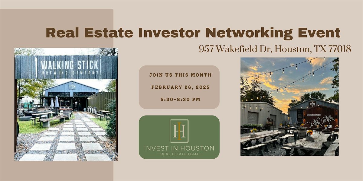 Monthly Real Estate Investor Meetup