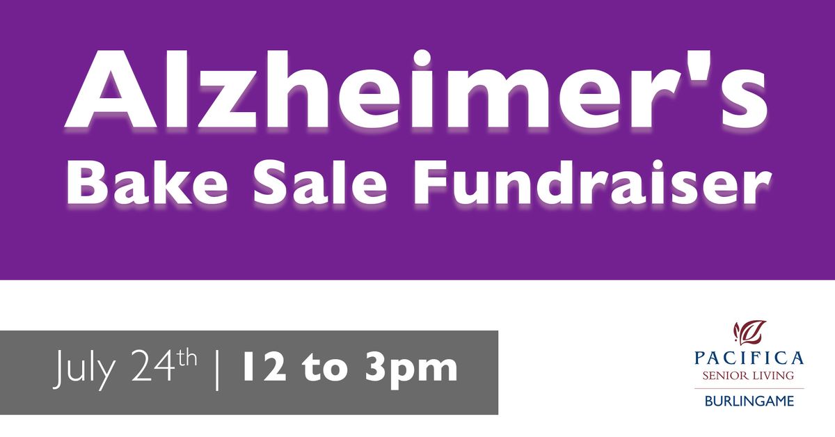 Alzheimer's Bake Sale Fundraiser 
