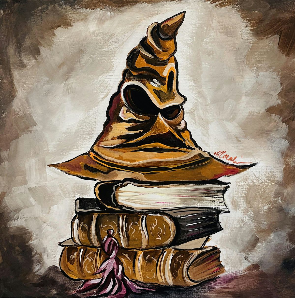 Halloween Sip n Paint Morning - Sorting Hat [Harry Potter]