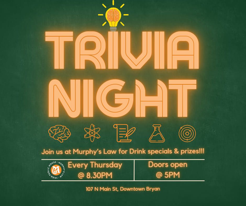 Weekly Trivia Night