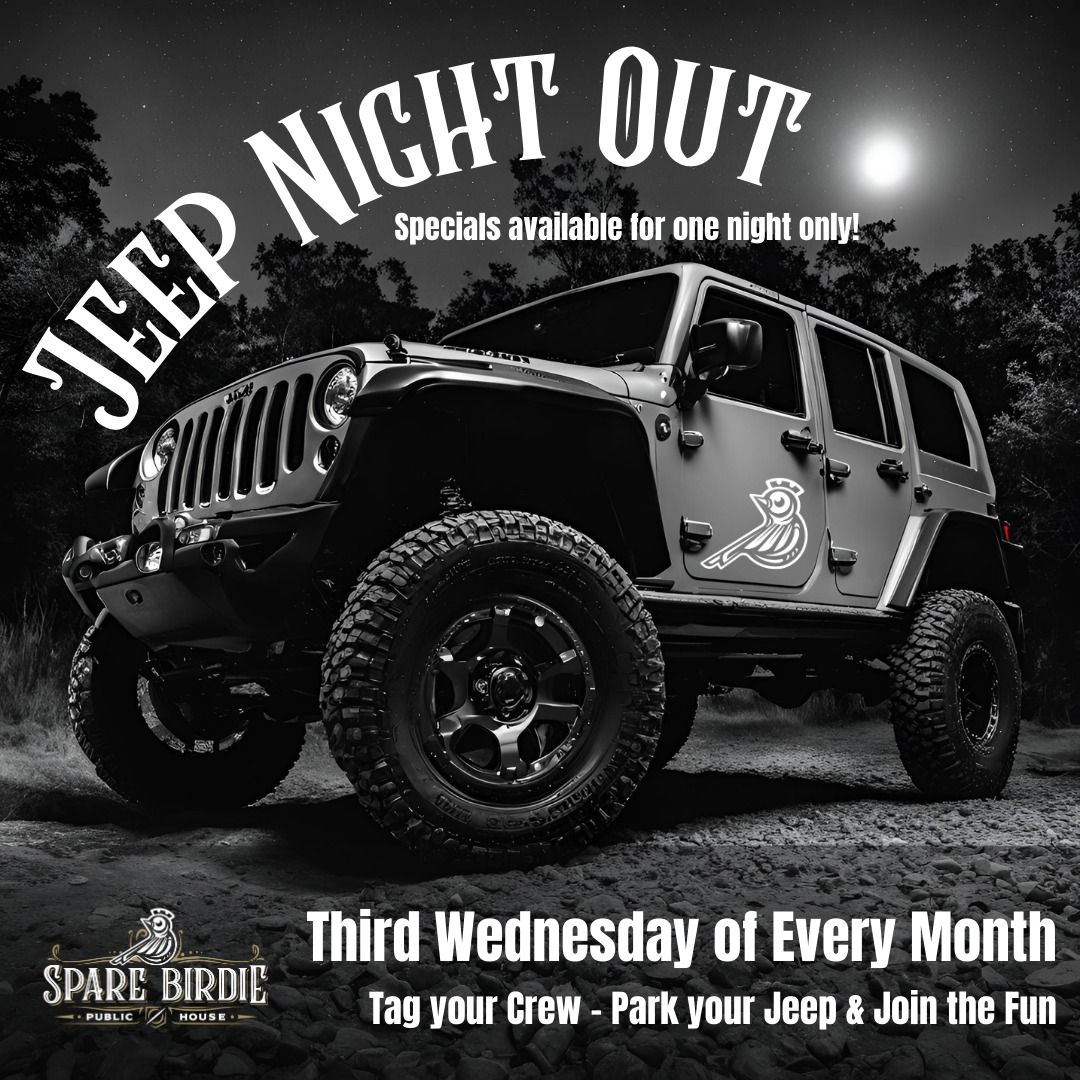 Jeep Night Out Mixer @ Spare Birdie