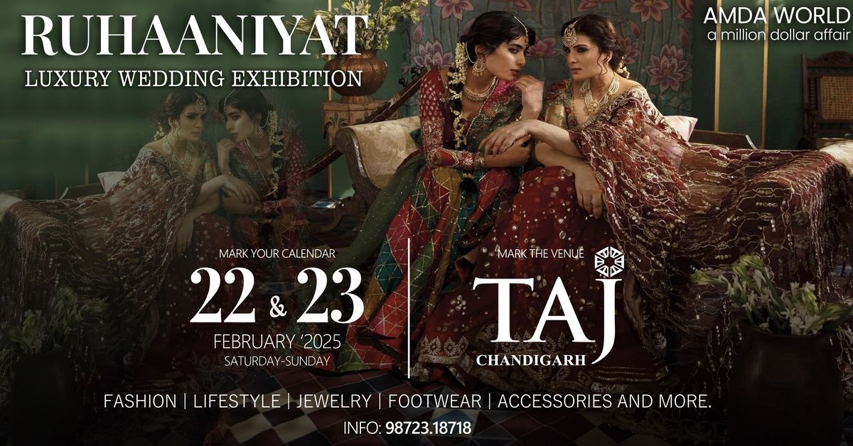 RUHAANIYAT - LUXURY WEDDING EXHIBITION