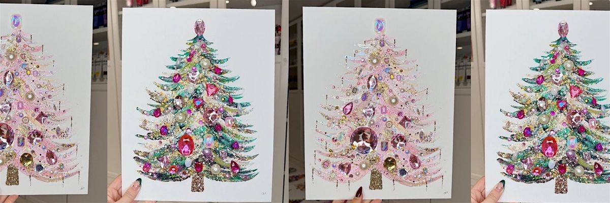 Charmed Christmas Tree Painting