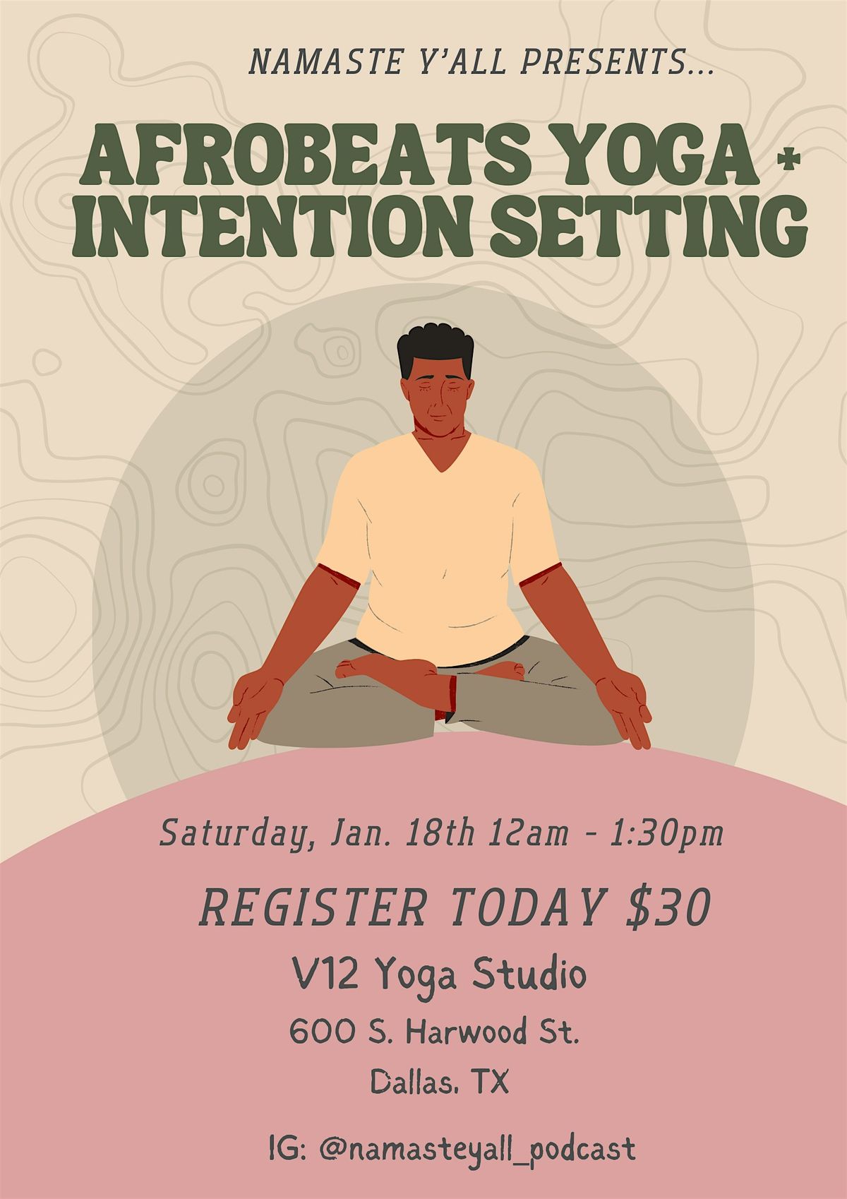 Afrobeats Yoga + Intention Setting