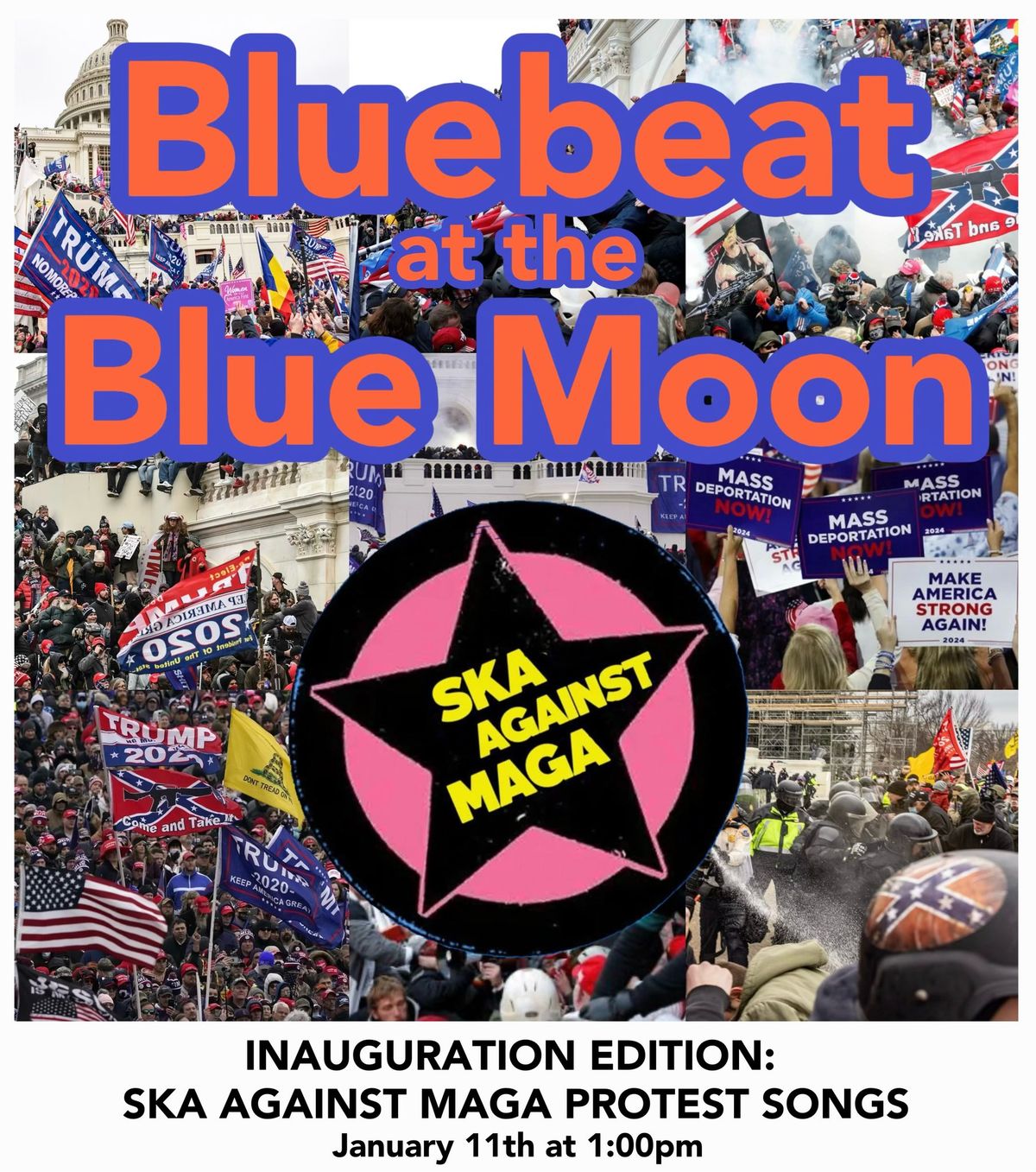 Bluebeat at the Blue Moon: Jan. 2025 Inauguration Edition