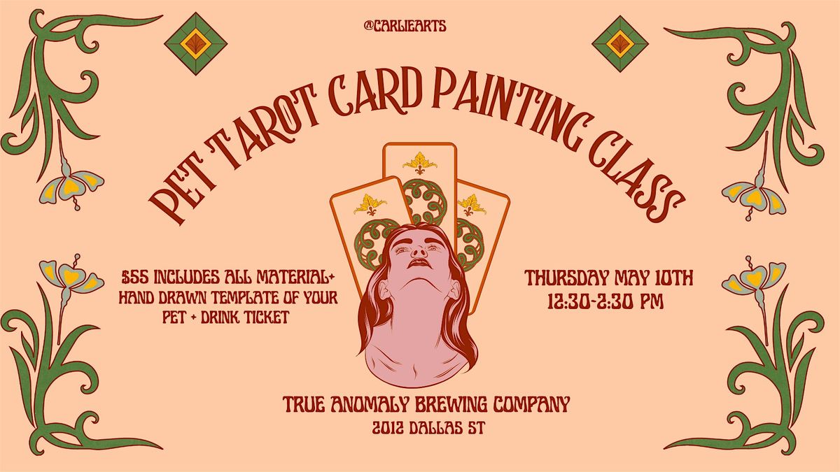 Pet Tarot Card Painting Class