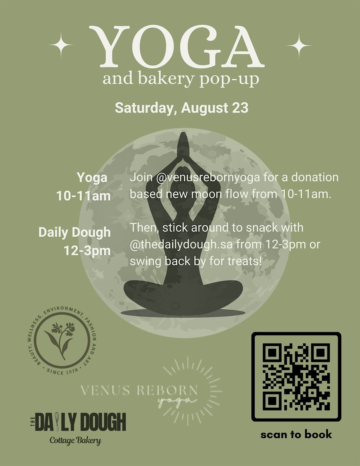 New Moon Yoga and Treats