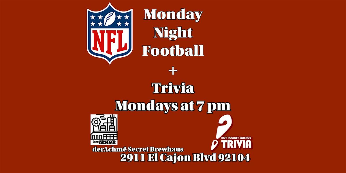 Trivia Night - derAchm\u00eb Secret Brewhaus - North Park