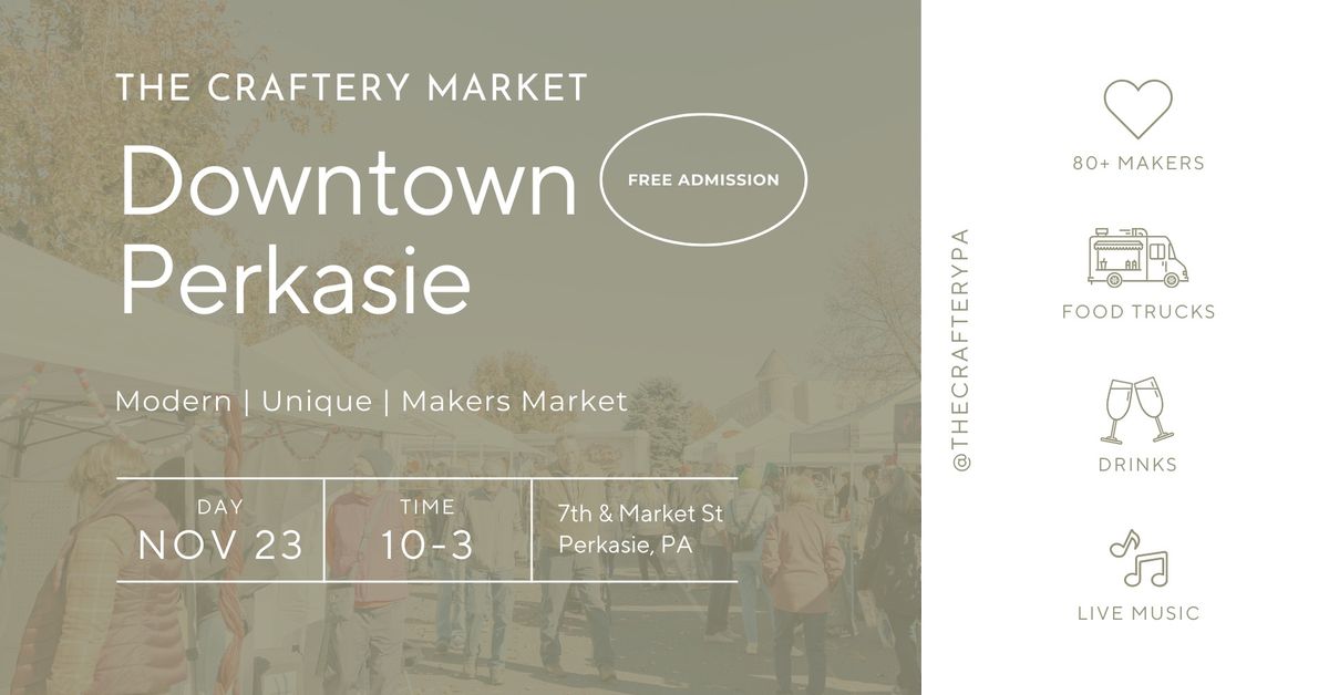 The Craftery Market in Downtown Perkasie