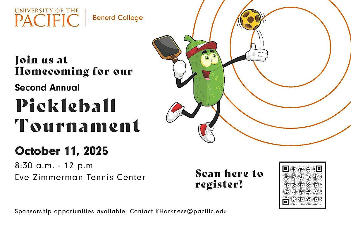 Benerd College's 2nd Annual Pickleball Tournament (Homecoming)