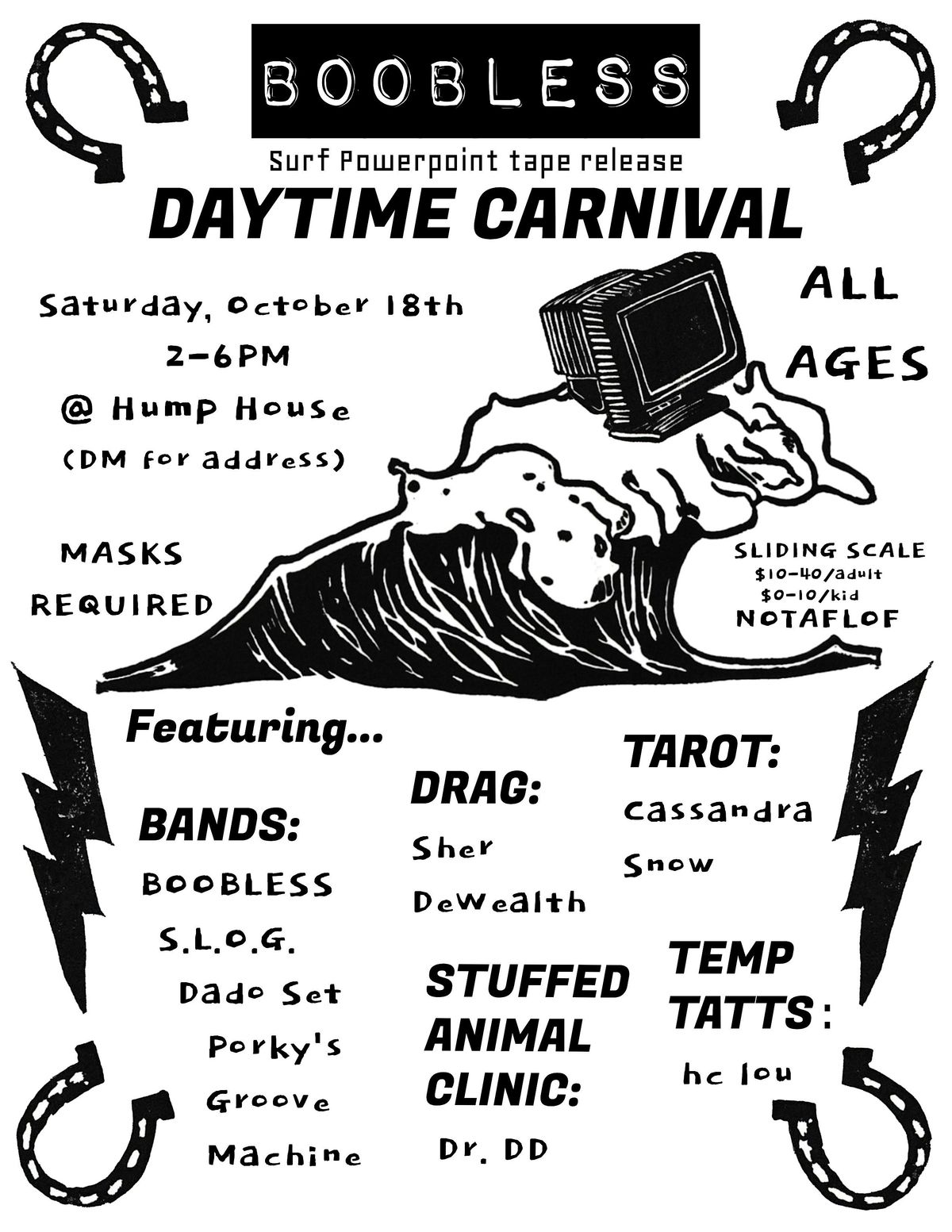 BOOBLESS\u2019 DAYTIME CARNIVAL
