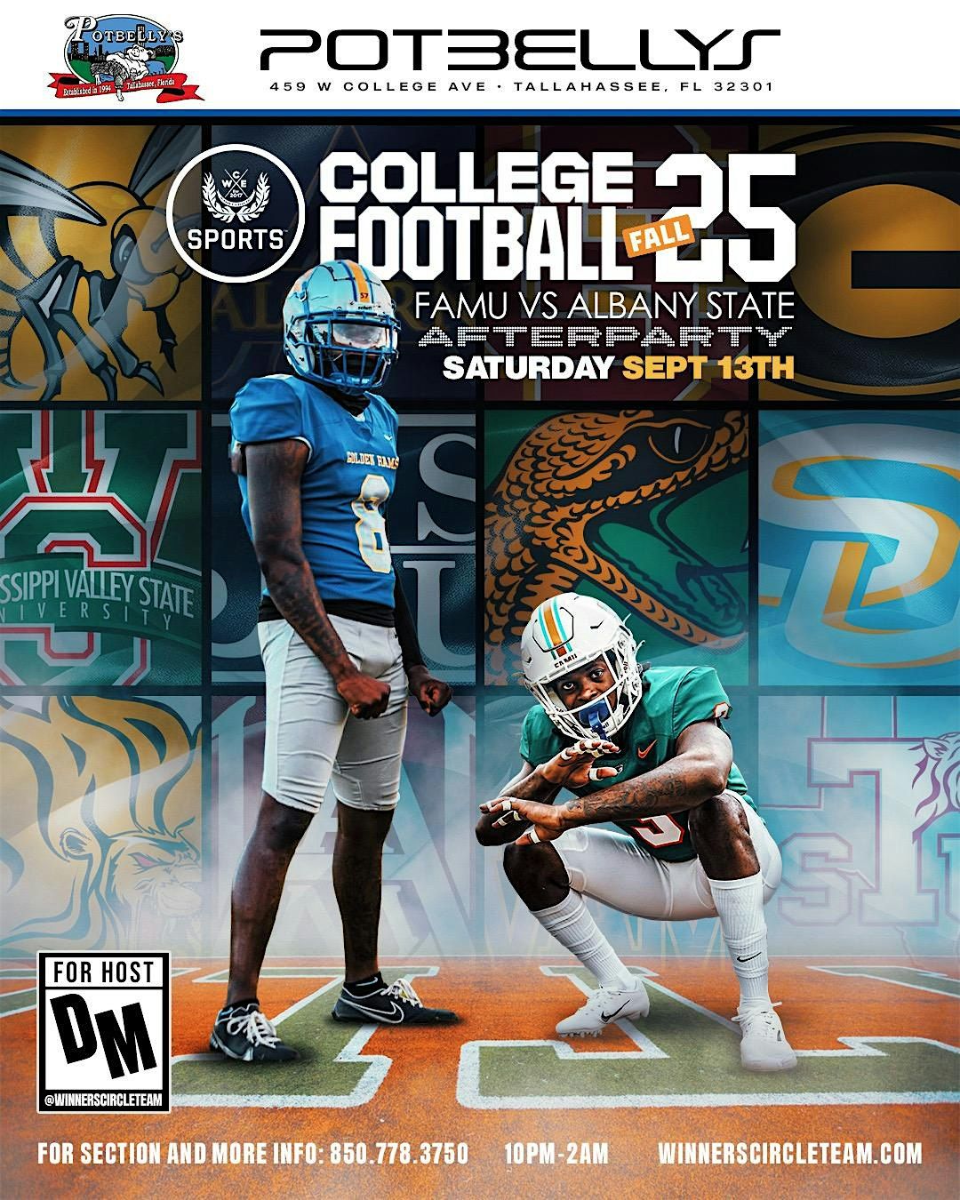 1ST HOME GAME AFTER PARTY: FAMU vs ALBANY STATE