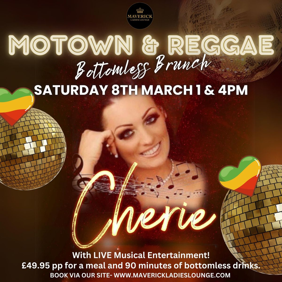 Motown and Reggae Bottomless Brunch!