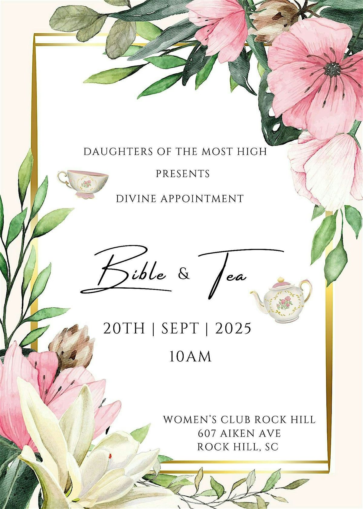 Daughters of the Most High: Divine Appointment