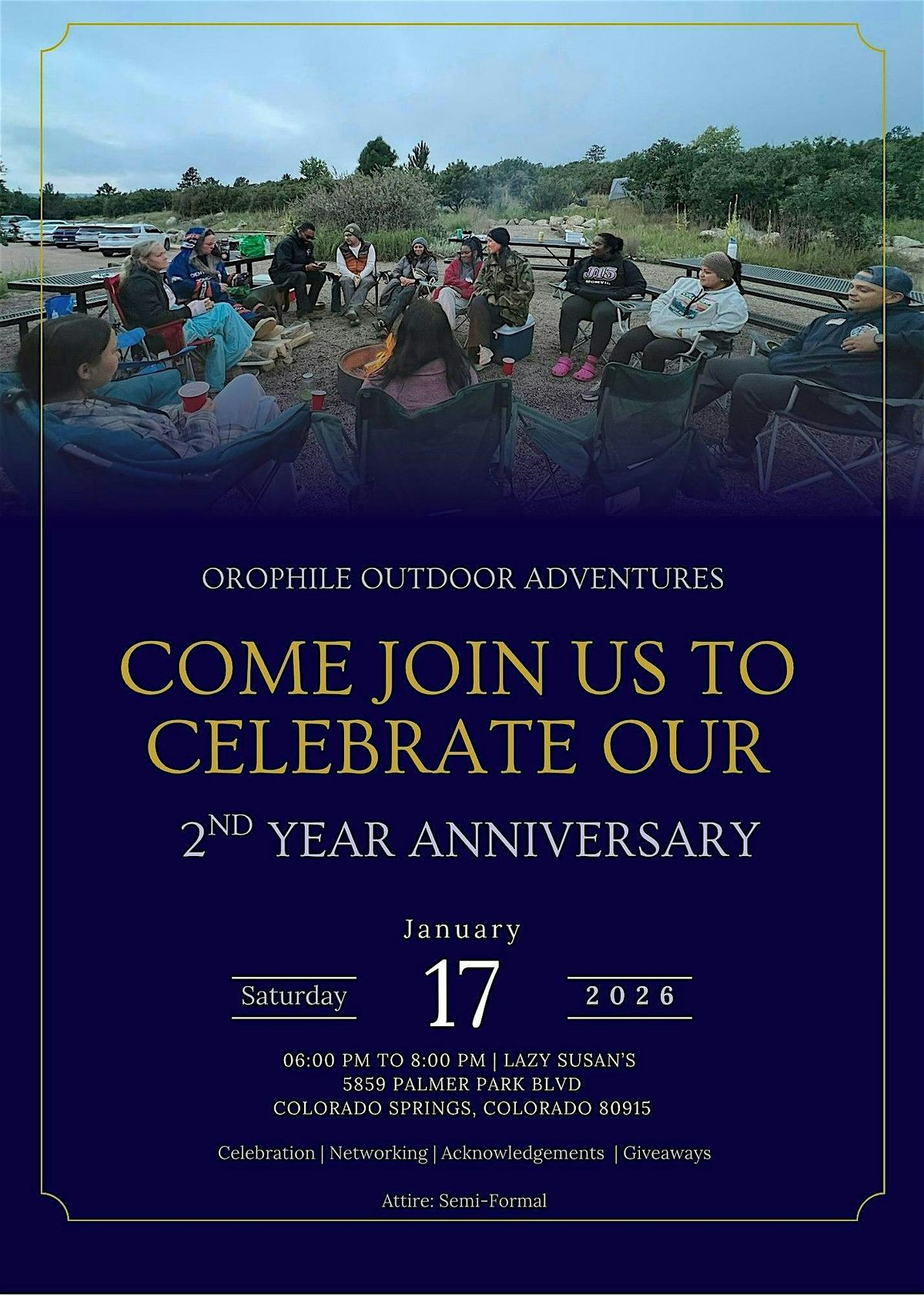 Orophile Outdoor Adventures 2nd Year Anniversary
