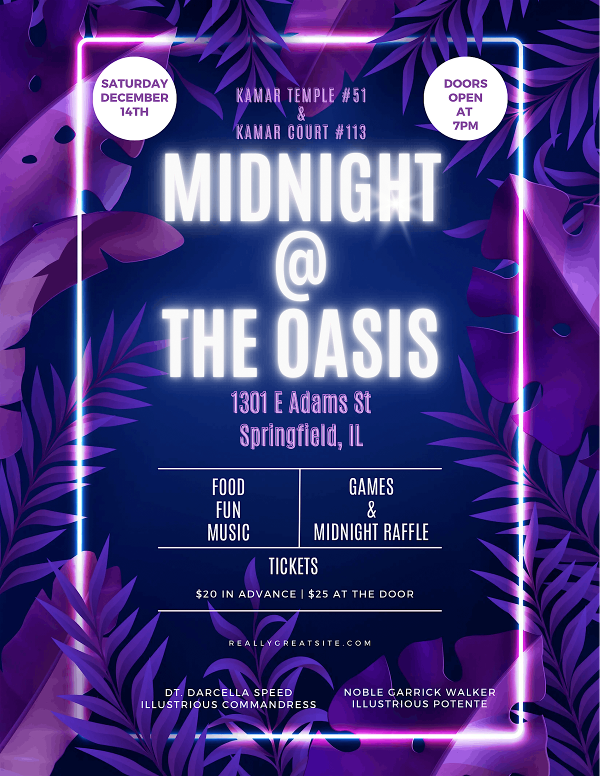 Midnight at the Oasis