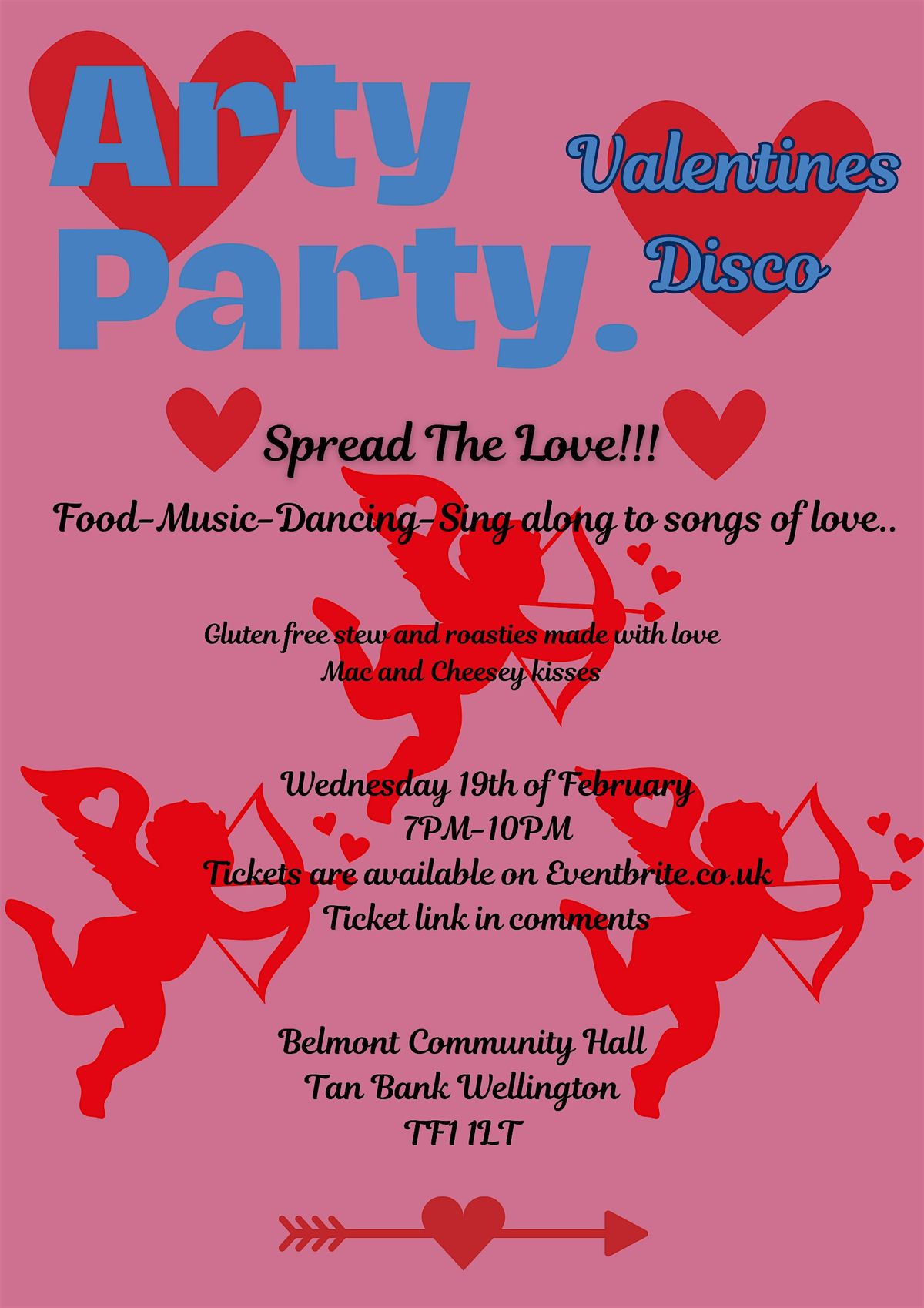 Arty Party Valentines Disco