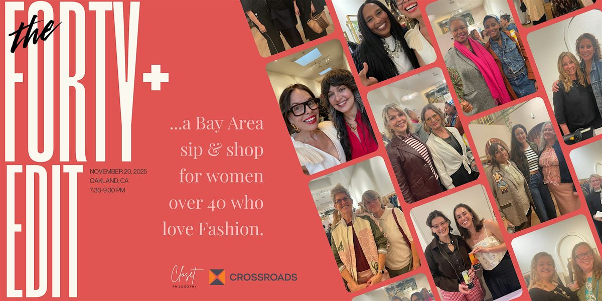 Forty+ Edit: Sip & Shop