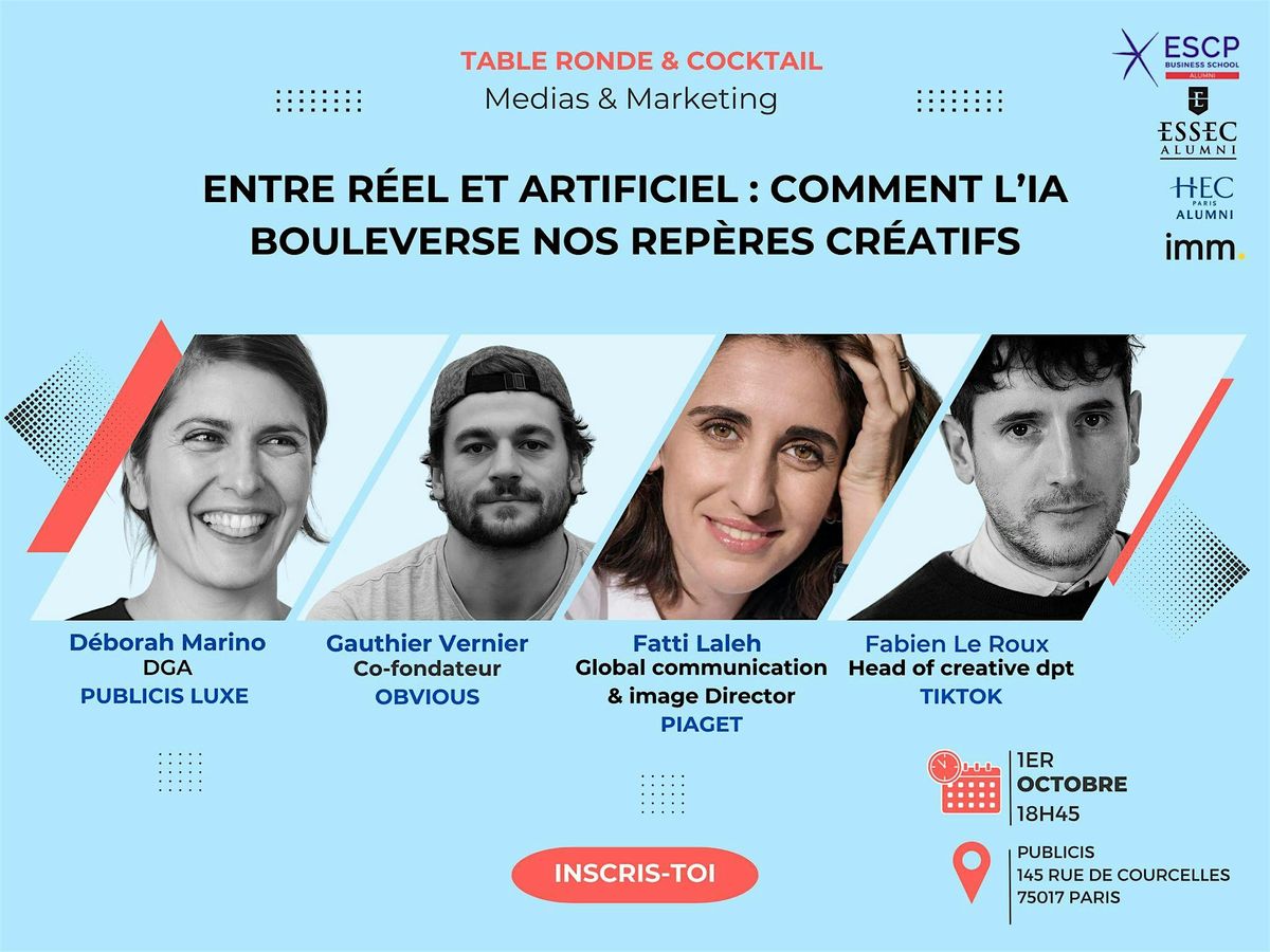 Evenement Alumni  IMM x ESCP x HEC x ESSEC