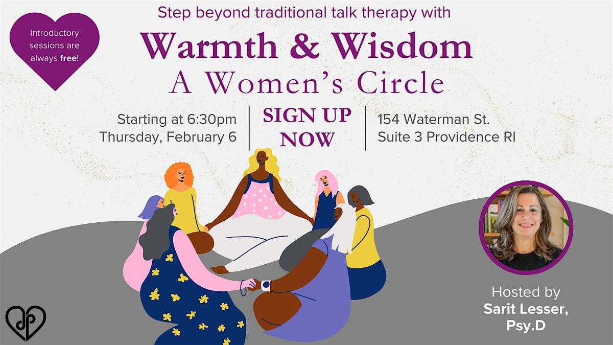 Warmth and Wisdom: A Women's Circle on February 6th