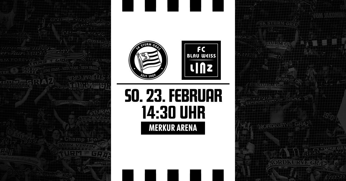 SK Sturm Graz \u2013 Blau Wei\u00df Linz