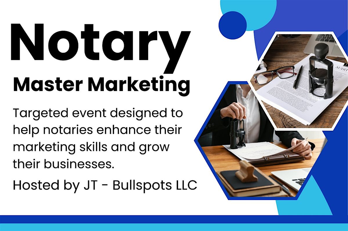 Master Marketing for Notary