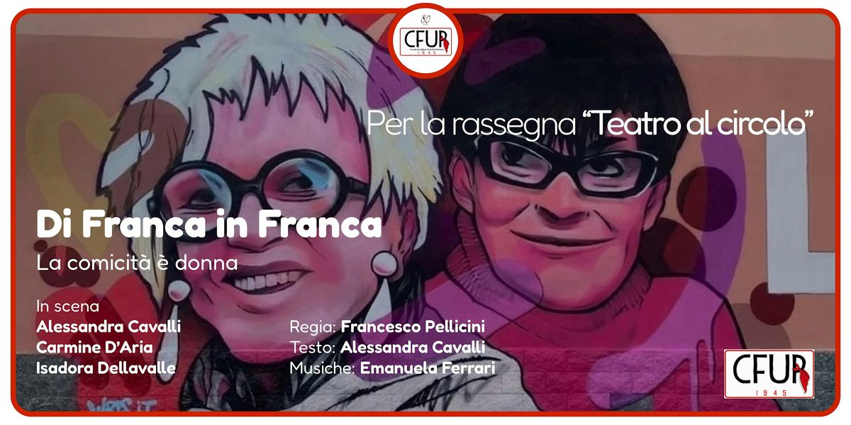 Di Franca in Franca - La comicit\u00e0 \u00e8 donna!