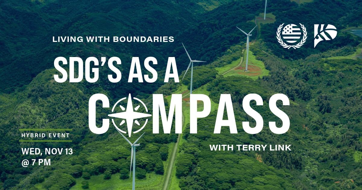 Living with Boundaries: SDG's as a Compass