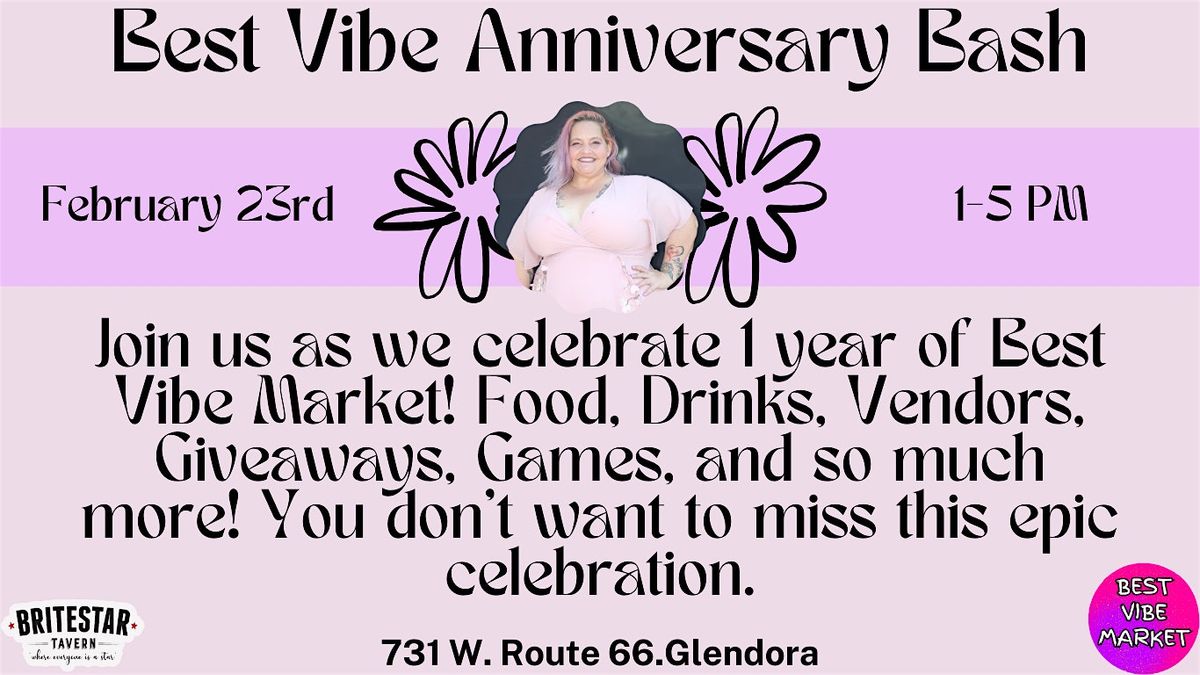 Best Vibe Anniversary Bash