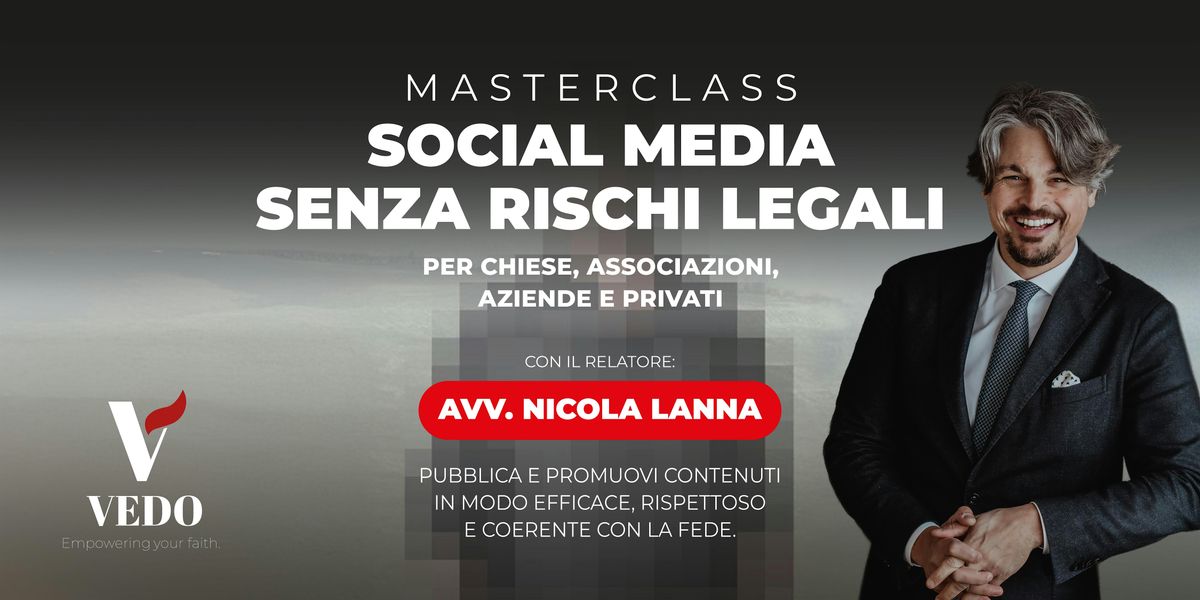 Masterclass \u2013 Social media senza rischi legali