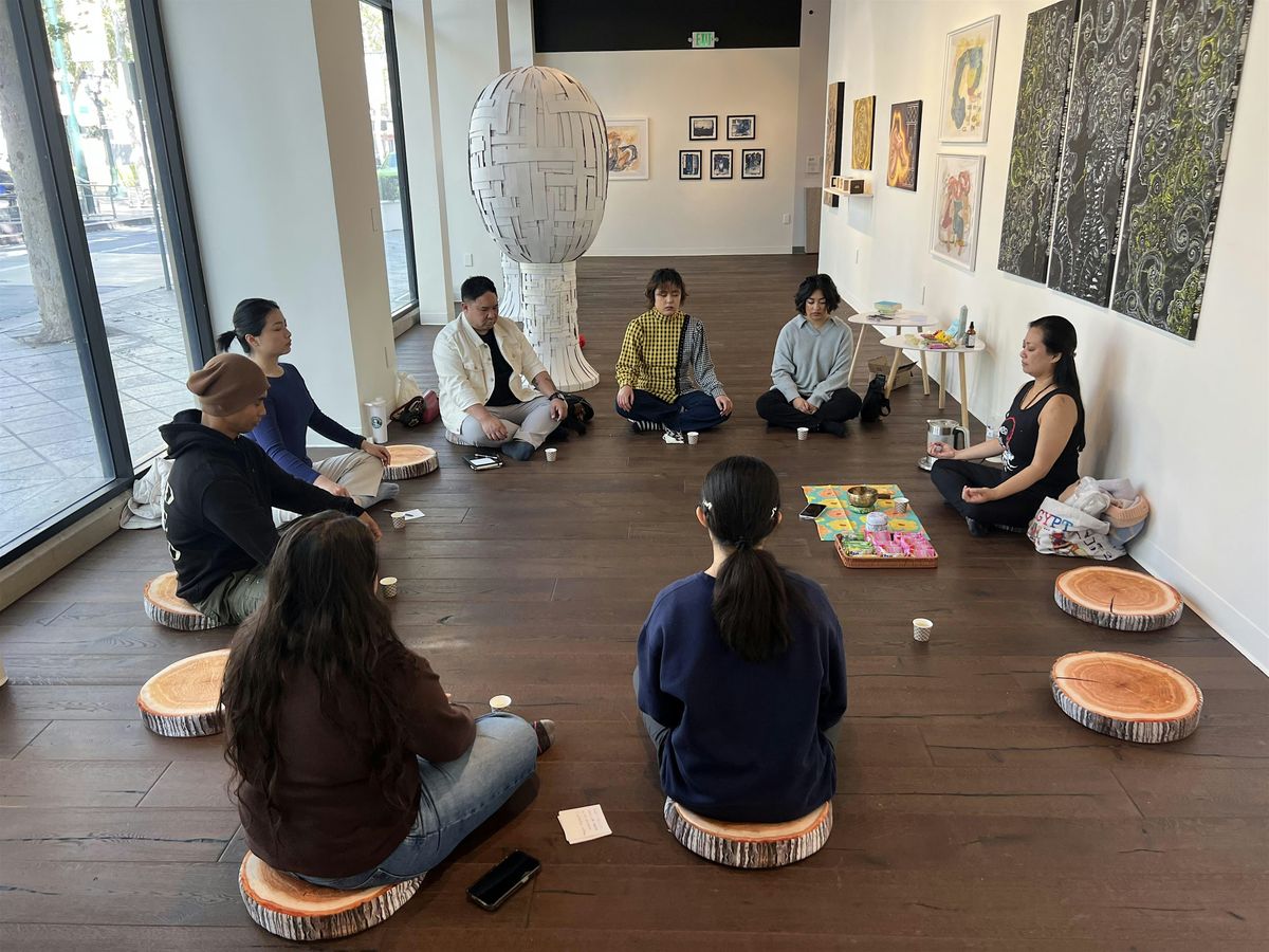 Dialogue Circle and Meditation at Divine Art Center