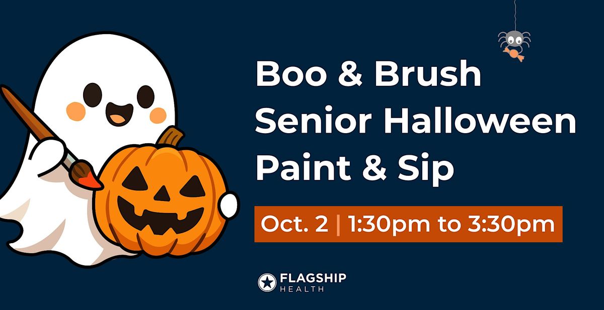 Boo & Brush Senior Halloween Paint & Sip