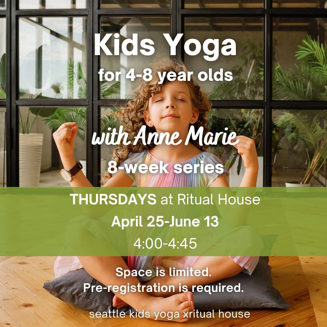 Kids Yoga Series for 4-8 year olds 