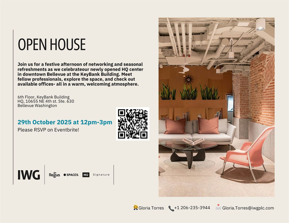 You're Invited: Open House at HQ \u2013 Downtown Bellevue