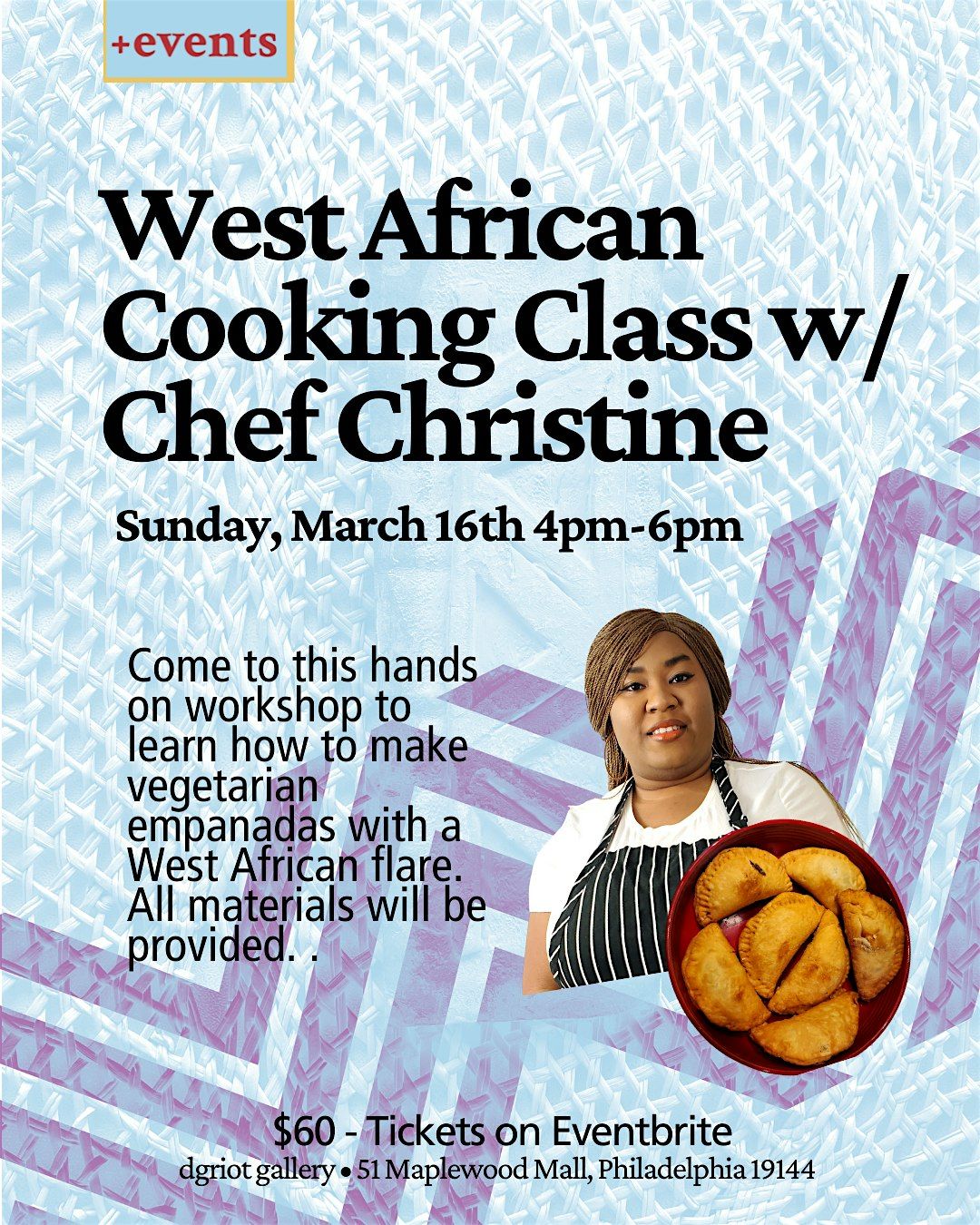 West African Cooking Class w\/ Chef Christine