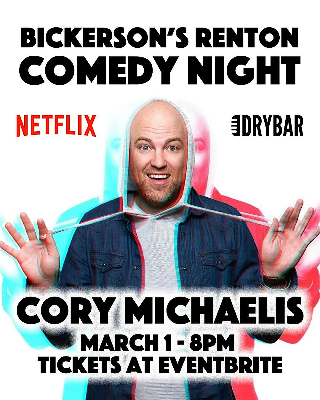 Bickerson's Renton Comedy Night featuring Cory Michaelis