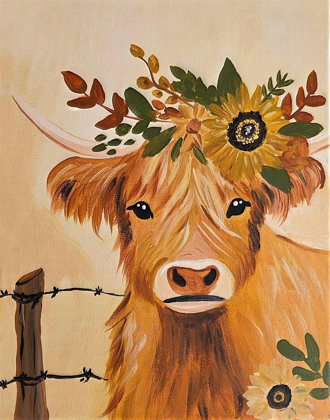 Honey The Highlander Paint Party