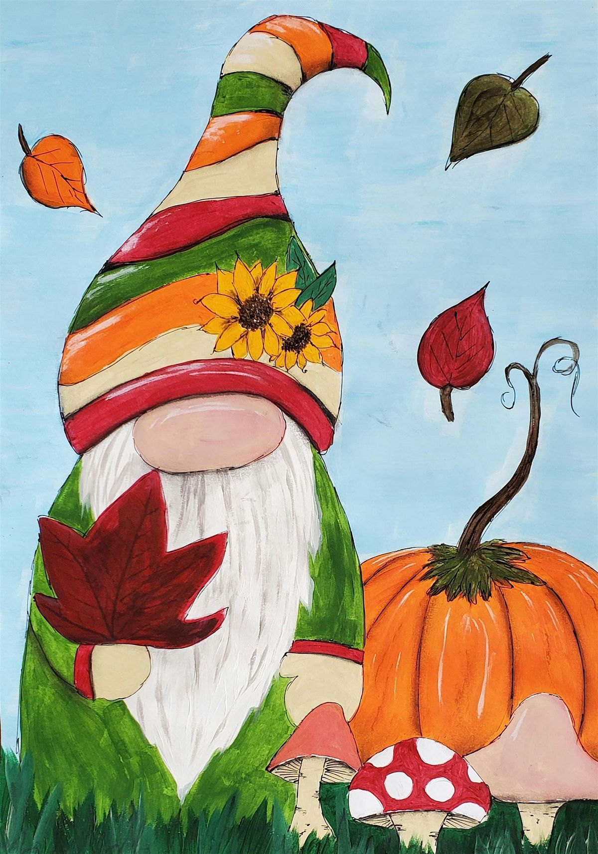 Paint & Fizz - Autumn Gonk!