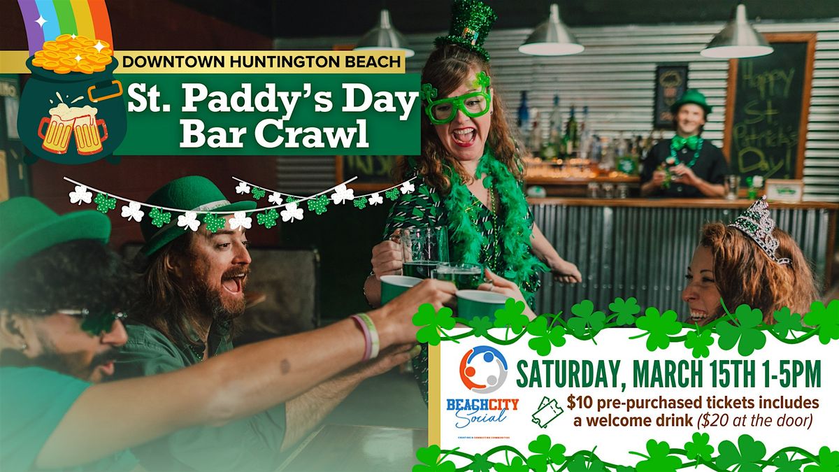 BCS St. Paddy\u2019s Day Bar Crawl