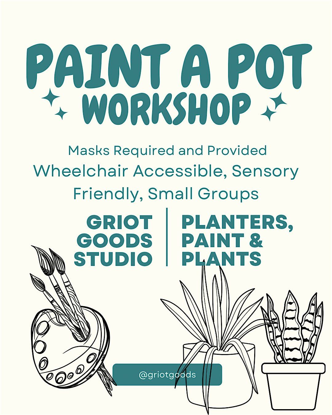 Paint A Planter Workshop