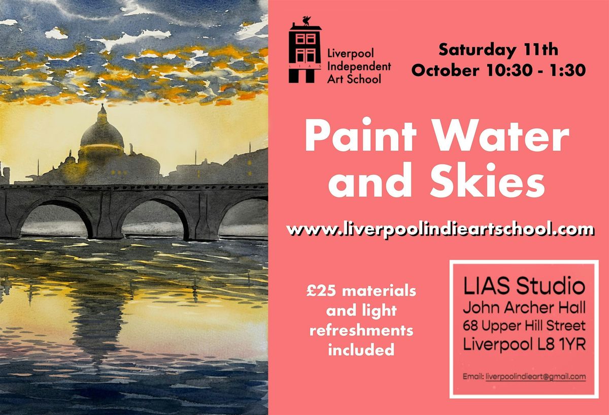 Watercolour Workshop - Water and Skies