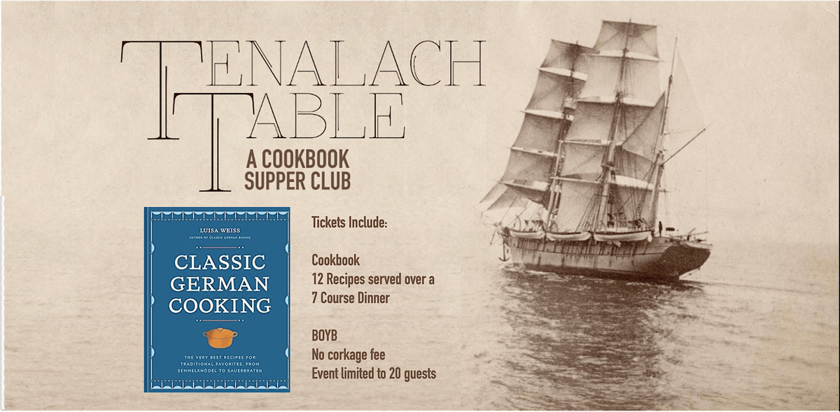 Fall Supper Club - Classic German Cooking by Luisa Weiss