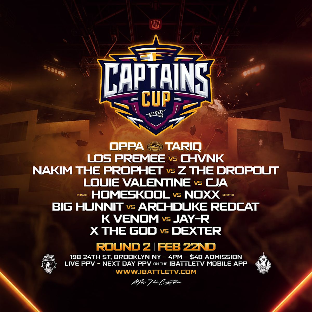 iBattleTV: Captain's Cup ROUND 2