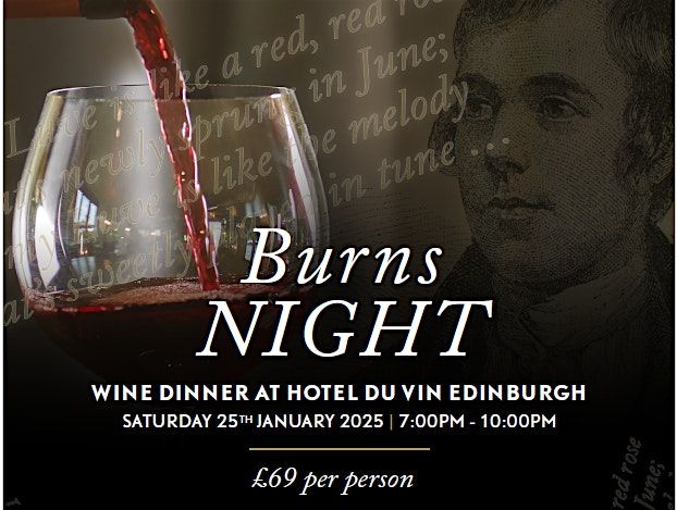 Burns Night Dinner at Hotel du Vin Edinburgh