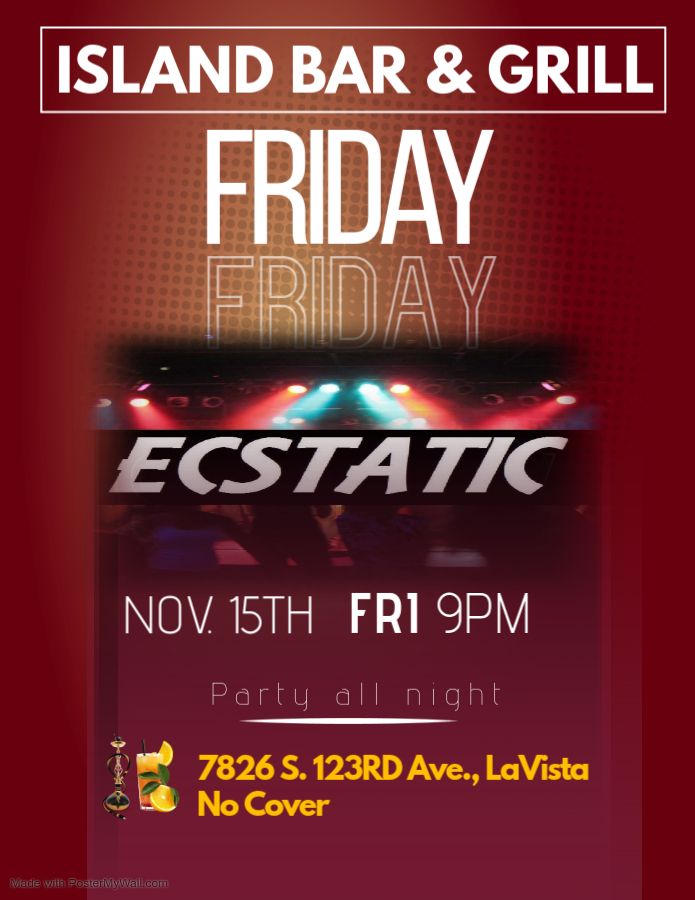 LIVE MUSIC FRIDAY WITH ECSTATIC